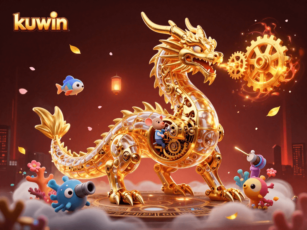 Experience thrills with kuwin's exciting fish shooting game featuring vibrant sea creatures.