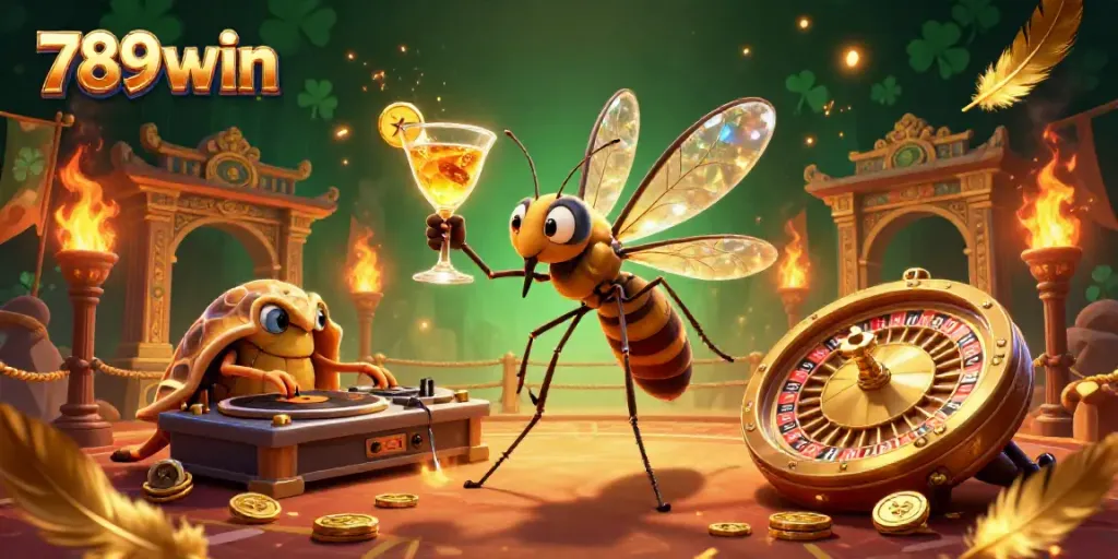 Engage with 789win's vibrant casino experience featuring unique characters and thrilling ambiance.