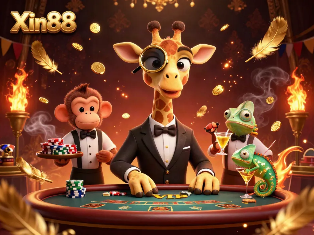 Witness how Xin88's vibrant casino atmosphere blends luxury with excitement.